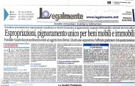 Espropriazioni, pignoramento unico per beni mobili e immobili